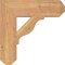 Ekena Millwork Funston Craftsman Smooth Bracket, Western Red Cedar, 3 1/2"W x 14"D x 14"H BKT04X14X14FST04SWR - alternate 2